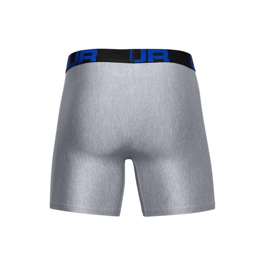 Under Armour Tech Boxerjock растягивающиеся боксеры мужские нижнее белье Ironstone Blue 1363619-408