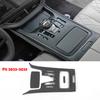 For DENZA D9   2024 2025 carbonfiber center conlose Gear box Shift Panel Storage armrest Cover Trim Interior Accessories