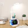 4-in-1 Multifunctional Wireless Charger Desk Lamp with Pen Holder 15W Quick Phone Charger for Office Daily Life