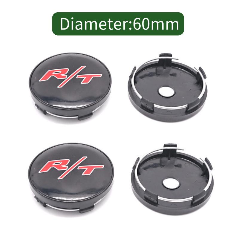 54/60/63mm 4PCS Car Wheel Hub Caps Center Cover for Dodge AVENGER CALIBER CARAVAN Challenger CHARGER DART DURANGO JOURNEY RAM PP2