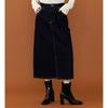 Lee BABE Stretch Denim Light Available in Sizes Mid-Length Skirt, Women's, Blue, XS-XL