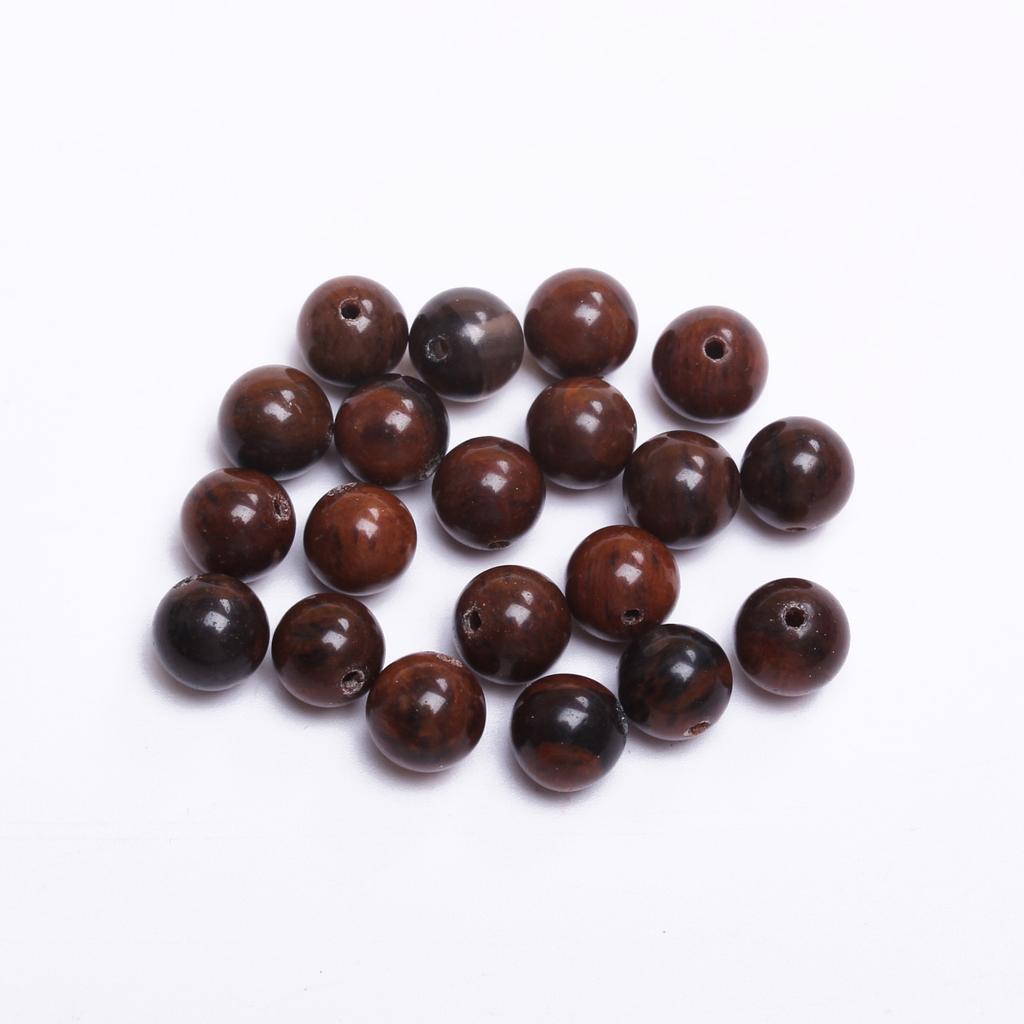 Ручная работа для изготовления ювелирных изделий 40/30/20 шт. модный браслет ручной работы DIY ожерелье натуральный камень ручной работы аксессуары для бисера золотой лебедь камень 4/6/8/10 мм