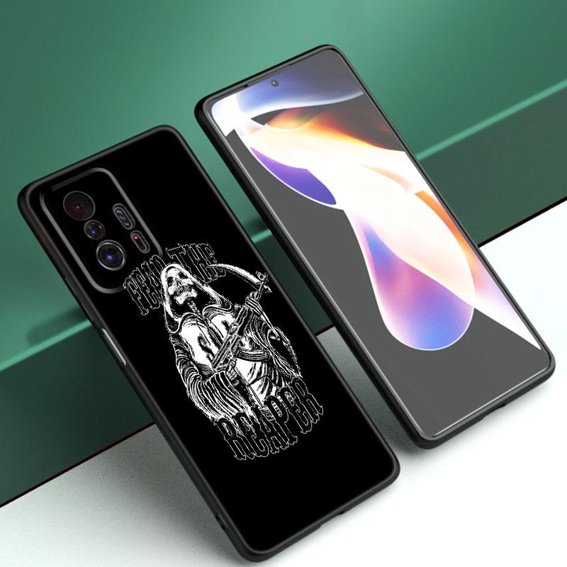 Черный силиконовый чехол для телефона Sons of Anarchy TV для Xiaomi Mi 9 SE 8 10T 11 12 13 Lite 9T 11T 12S 12T 13T 14 Pro 5G NE 11i 12X