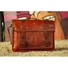 New Handmade Leather Messenger Bag Men's Work Office Briefcase Crossbody Bag