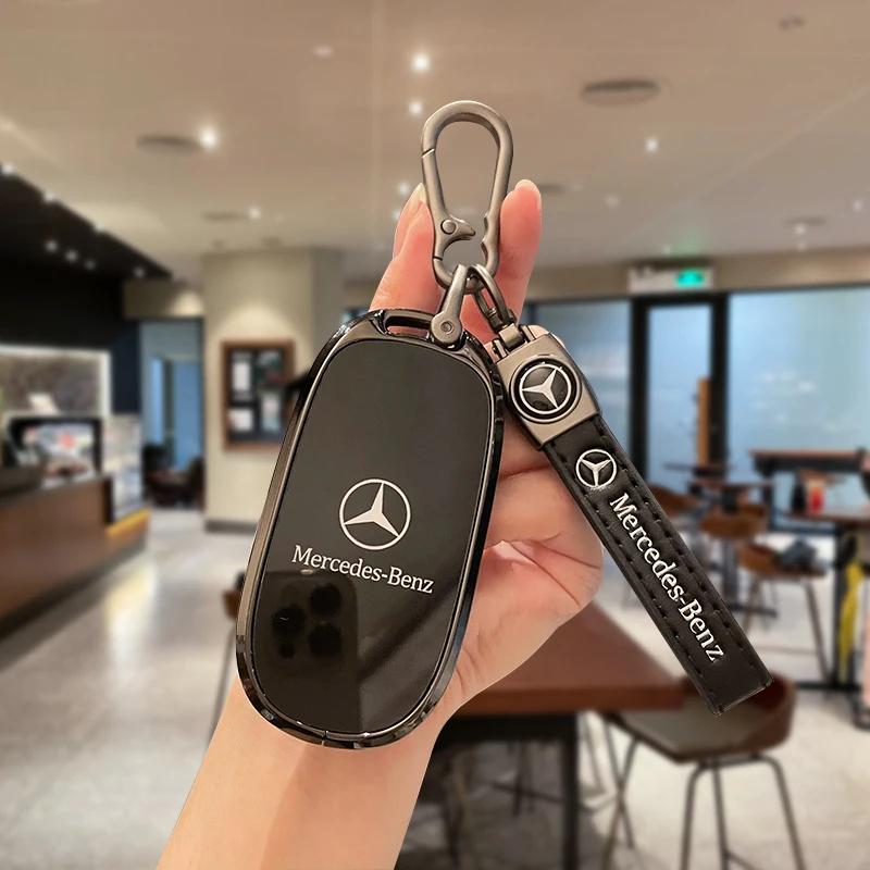 RPO5 Запасная крышка корпуса автомобильного ключа 3 кнопки для ключа Mercedes-Benz AMG MAYBACH 2016+ C-класс E-класс GLC300L E300l/E260/E350 A200