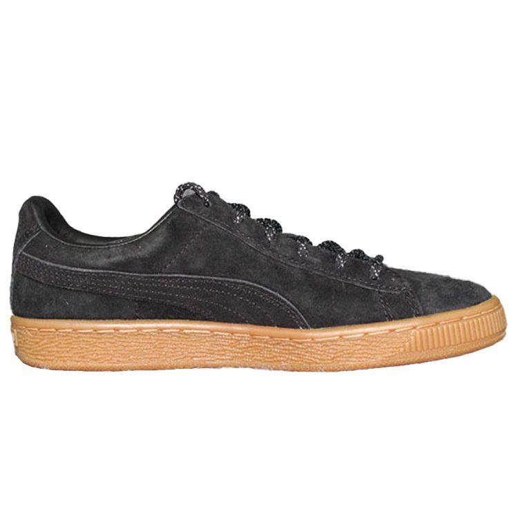 Puma Basket Classic Winterized Jr 'Black Gum' 363944-01