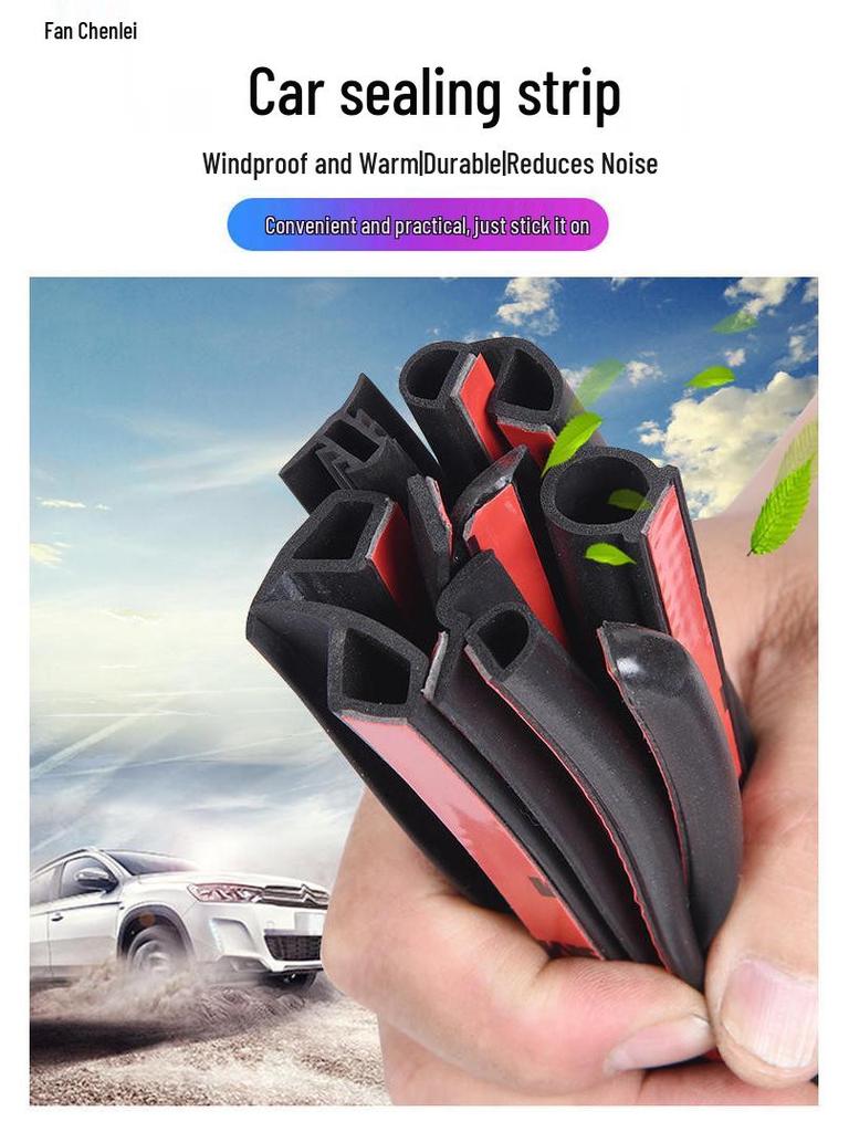 Changan Qiyuan Auto Door Seal Strip for Soundproofing, Dustproof, and Waterproofing