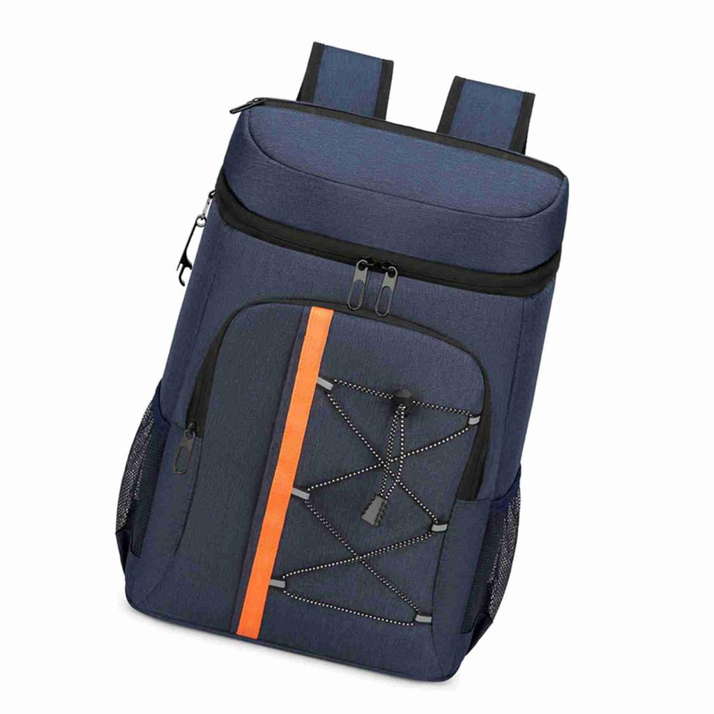 Insulated Cooler Backpack Aluminum Foil Thermal Backpack Picnic Cooler Bag for Camping