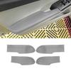 Серый для Honda Civic 8-го поколения Sedan 2006 2007 2008 2009 2010 2011 салон автомобиля дверной подлокотник панель отделка из микрофибры