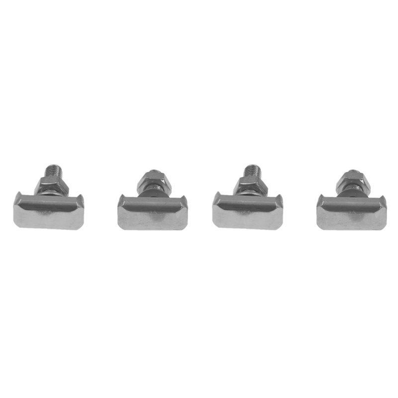4Pcs Replacement Battery Terminal M6 Screws Bolt Nut Washer T-Bolt 6X0915138 For GMC 6X0915138