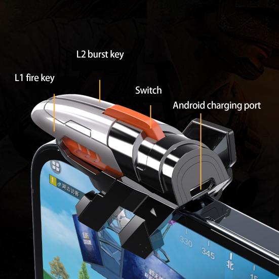 Телефонные триггеры Четырехпозиционная тяга Однокнопочная регулировка серийной съемки Вспомогательное давление шестью пальцами Захват Металлический сплав