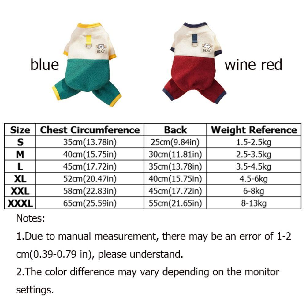 Пальто с рисунком мультяшного медведя для щенков, теплое пальто для домашних животных, комбинезон с капюшоном для собак на осень-зиму
