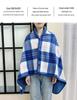 Multi-Purpose Moisture-Absorbing Heat-Generating Flannel Blanket: Cozy Fleece Shawl & Warm Nap Blanket