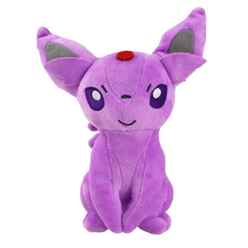 22cm Plush Dolls Toy Kawaii Glaceon Leafeon Umbreon Espeon Jolteon Vaporeon Flareon Eevee Sylveon Kids Toys Gift
