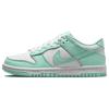 Детские кроссовки Dunk Low GS Mint Foam белые FZ3534-100