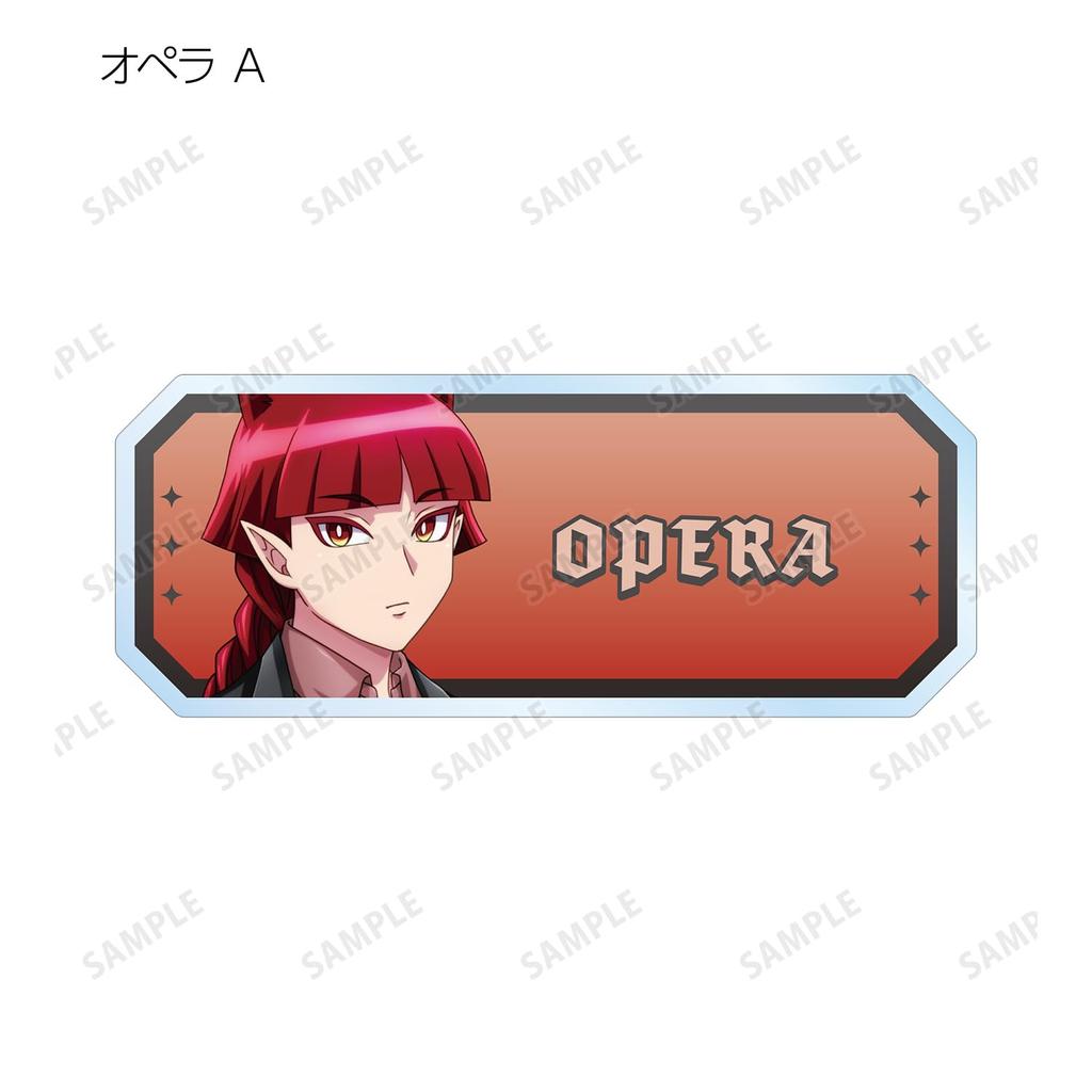 Добро пожаловать в Demon Оригинальная Иллюстрация Черная Координация Торговые Акриловые Именные Таблички Коробка 12 Штук Школа! Ирума-кун Вер.