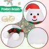 Snowman Night Light Touch Bedside Lamp 7 Colors Room Decor Nursery Desktop for Home Kitchen