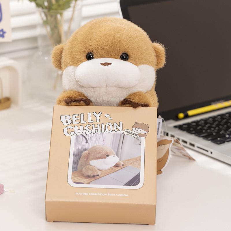 Adorable Ussou Sauce Water Otter Plush Keychain Doll Super Soft Comfort Toy Gift