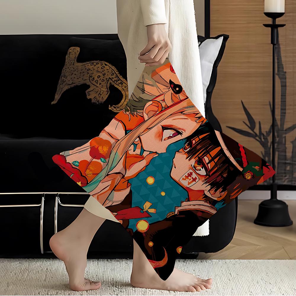 Аниме Туалетный мальчик Ханако Кун Наволочка Дюймы Декор Фермерского дома Домашние Наволочки для Диванных Украшений