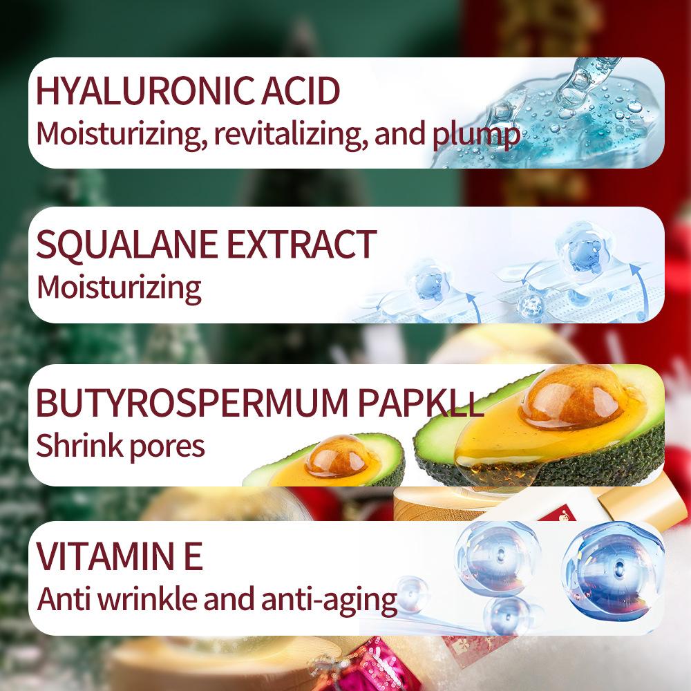 Молочко для тела в рождественском стиле освежает, нежирно увлажняет, отшелушивает и подтягивает кожу