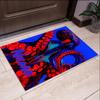 Custom Name Octopus Printed Carpet,Rug for Office Chair Living Room Bedroom Kitchen Room Decor Gifts.