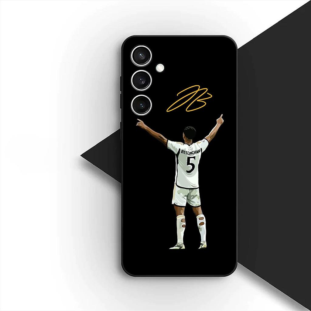 Cover for Motorola Moto Edge 70 60 Fusion NEO Pro G56 G96 G04 G05 20 G Stylus Phone Case Soccer No 5 B-Bellinghams Football No5