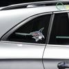 Забавная Акула Яркий Стиль Наклейка на Автомобиль Автомобили Мотоциклы Внешние Аксессуары ПВХ Наклейки для Ford