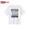 Levi's Детская дышащая футболка с коротким рукавом - Ярко-белая