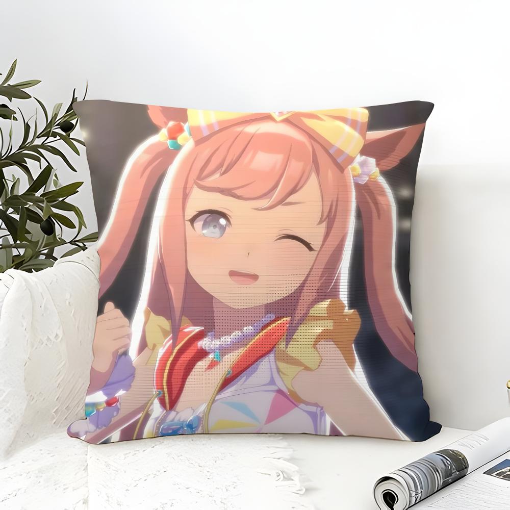 Игровой Мультяшный Uma musume PPretty Derby Наволочка льняная наволочка диван домашний декор чехол для подушки чехол для подушки