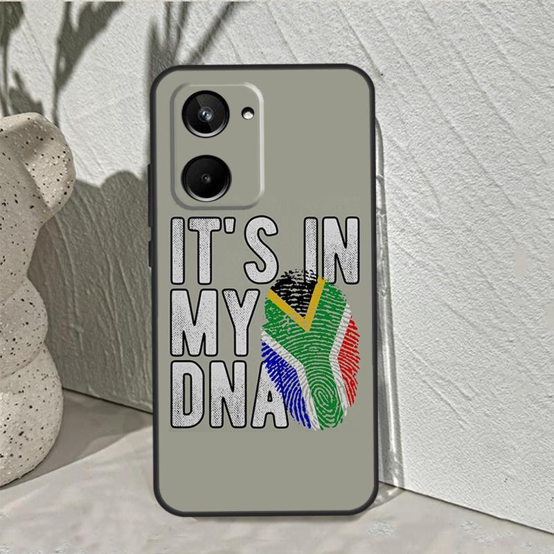 South African Flag For Realme GT7 Pro GT6 C67 C65 C63 C61 C55 C53 C51 C35 C71 C75 10 11 12 13 14 Pro Plus Case