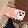 Чехол для iPhone 17 Pro Max Apple 16 «Розовый фейерверк», 15-дюймовый, Позолоченный, Новогодний атмосферой, Высококачественный защитный чехол