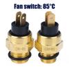 M14/M16 Motorcycle Electric Radiator Coolant Fan Water Temperature Thermostat Switch Temp Sensor