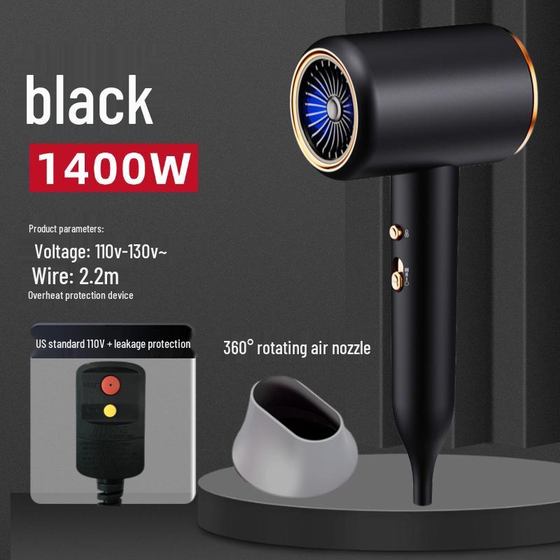 High-Power Cross-Border Salon Hair Dryer with Negative Ion Technology for Hair Care.