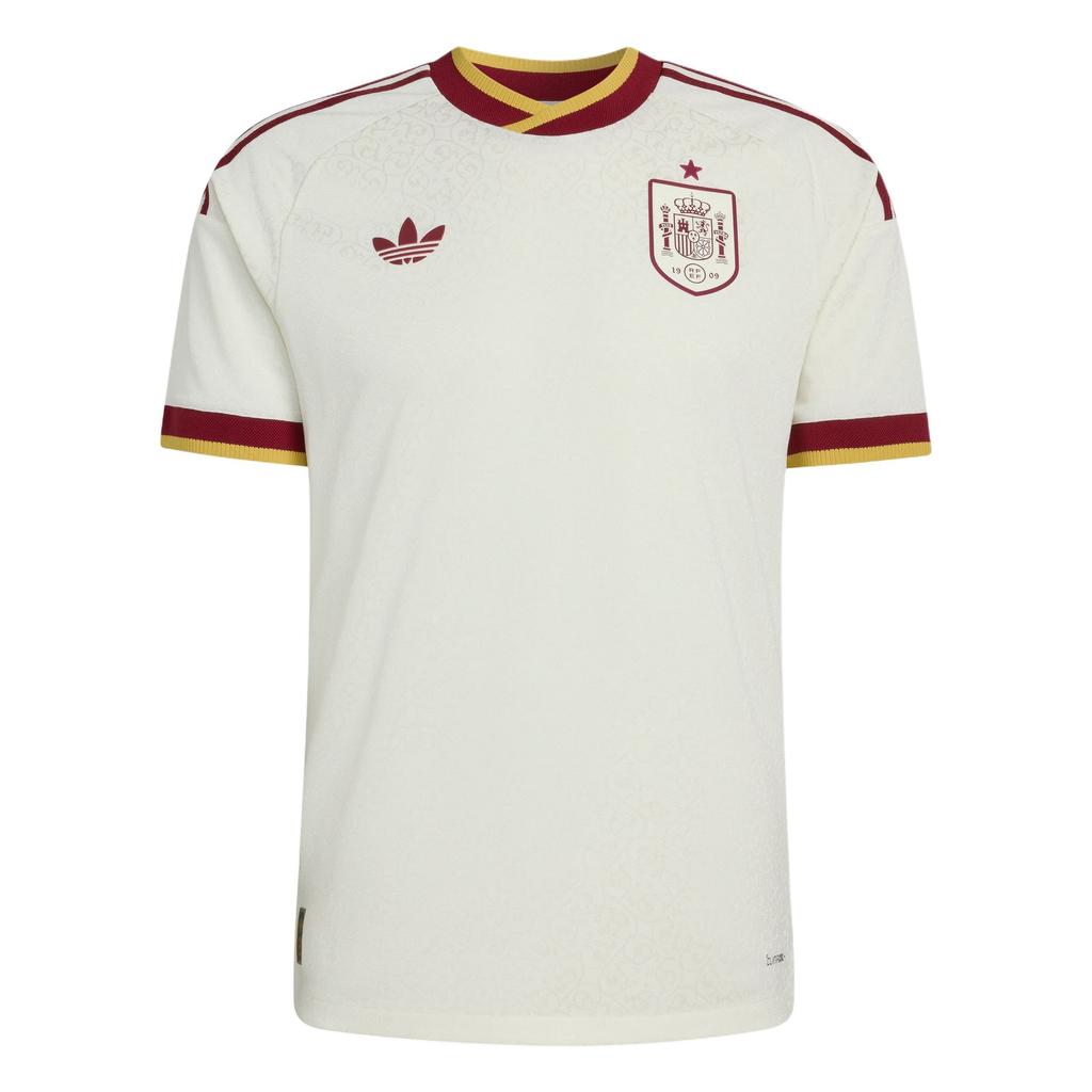 adidas Испания 2026 Выездная Аутентичная Футболка 'Off White' Мужская JN4392