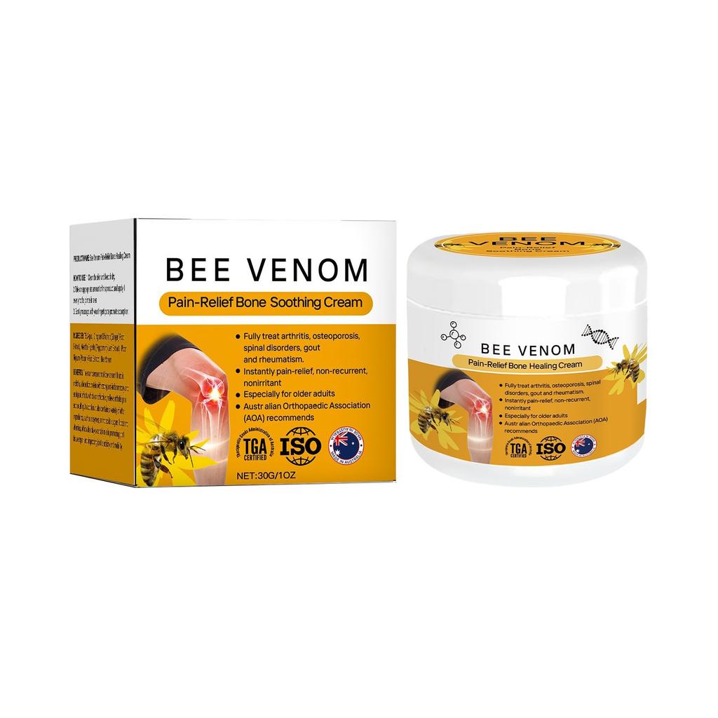 Bee Pain Cream, Bee Cream Joint Cream, Bee Ointment, Bee Cream Against Pain, Cream Soothing Cream Bee Care Gel.