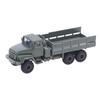 1шт 1:72 Масштабный трактор Краз-260, военный автомобиль, грузовик, игрушечный блок, модель автомобиля, комплект