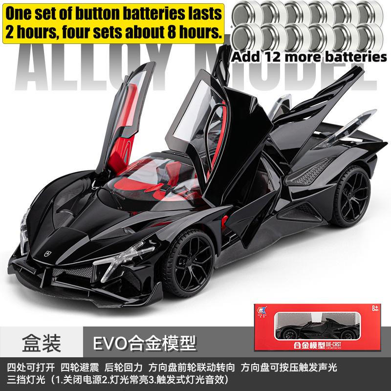 1:18 Apollo EVO Гиперкар Сплав Автомобиль Литье под Давлением и Транспортное средство Модель Автомобиля Высокая Симуляция Миниатюрный Праздничный Подарок и Модный Домашний Орнамент