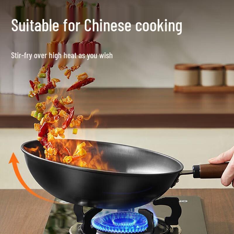 COOKER KING 30cm Star Iron Wok