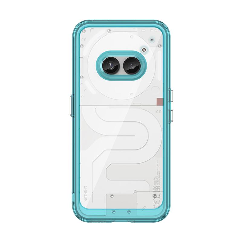 Для Nothing Phone 2a Чехол Nothing Phone 2a Чехол Coque Funda Жесткий полупрозрачный мягкий каркас Ударопрочный прозрачный чехол Nothing Phone 2a