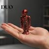 Trendy Room Decor 3D Printed Pharaoh Sarcophagus Mummy Set, Articulated Figurine with Atmospheric Scene Layout Storage Case, Collectible Ancient