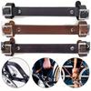 1pc Cycling Bike Bicycle Carry Handle Tape Strap Belt Folding Bike Bicycle Handlebar Tape Vintage Leather