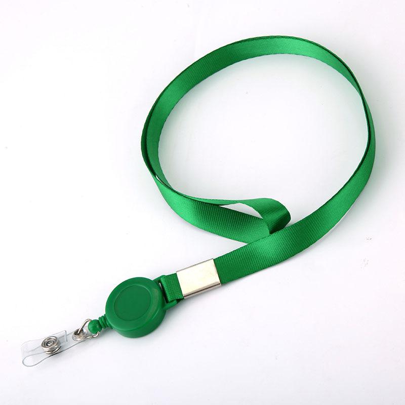 Cute Cartoon Retractable Badge Reels Lovely Animal Floral Fruit ID Card Lanyards Badge Holder Office Accessories School Supplies