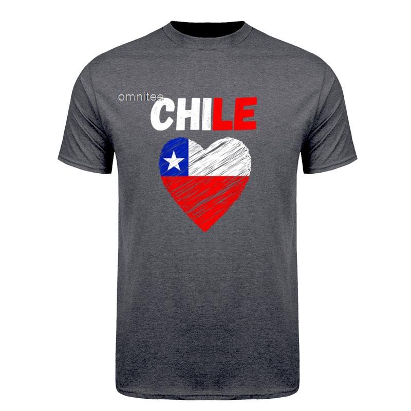 Chile Ya Po Chilean Flag Chile Flag T Shirt Short Sleeve Graphic Tshirts Unisexs Clothing Tshirt HJ038