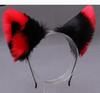 Handmade Faux Fur Animal Ear Headband Soft Lightweight Adjustable Costume Accessory for Cosplay Parties and Everyday Wear