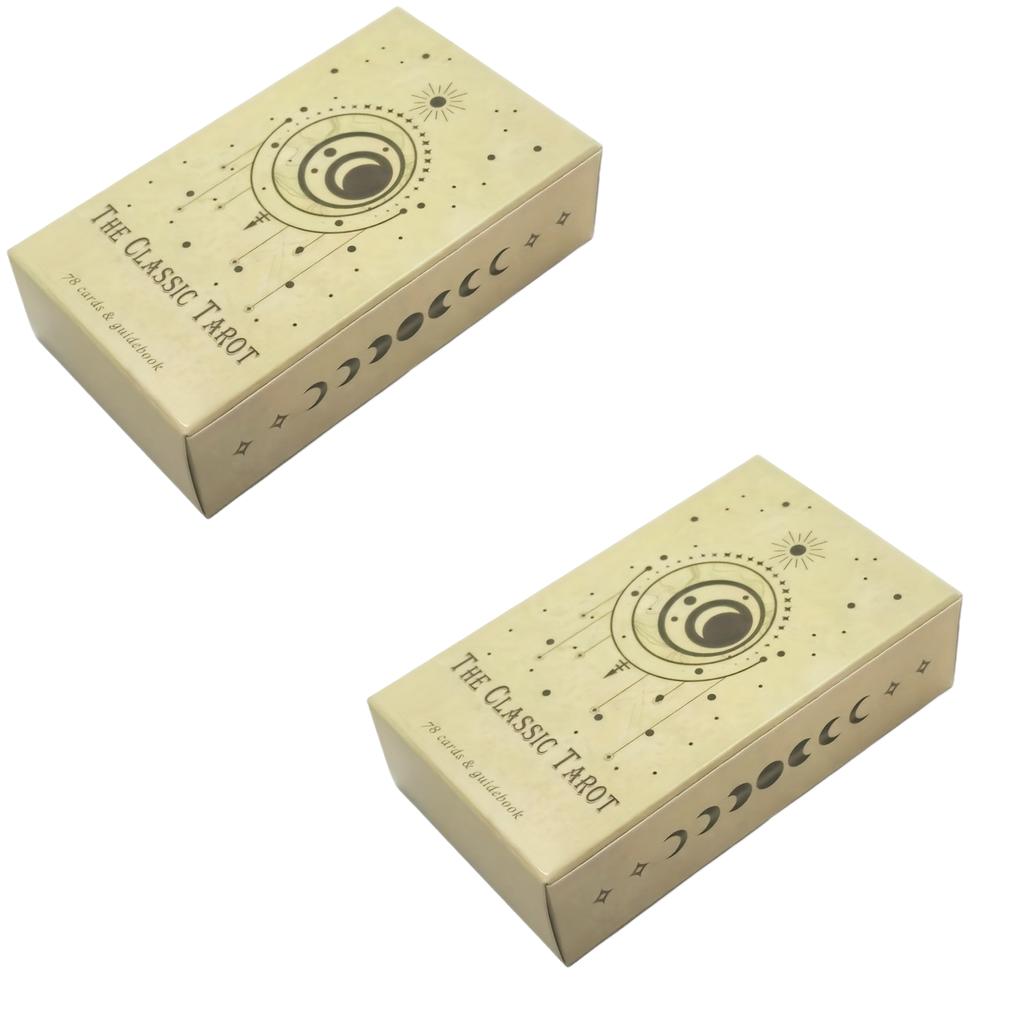 Классическая колода карт Таро 78 шт. для начинающих, гадание на судьбу, вечеринка, настольная игра, игрушка