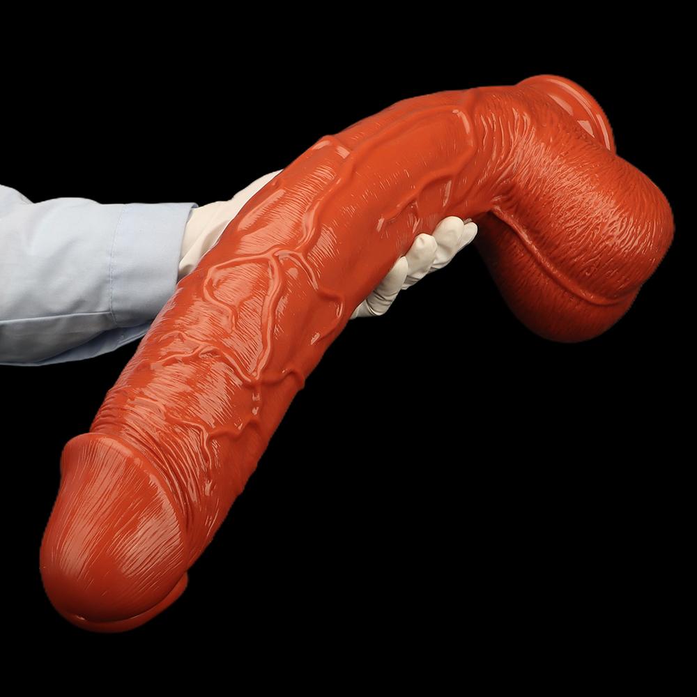 52см ПВХ Гигантский Дилдо Анальная Пробка Секс-Игрушки Страпон Пенис Большой Член Реалистичный Член Фистинг Мастурбатор БДСМ
