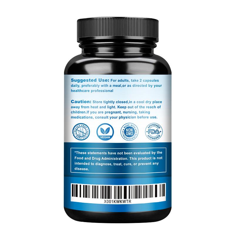 Magnesium Glycine Capsules (with Zinc) – Vegetarian Capsules Suitable for Both Men and Women