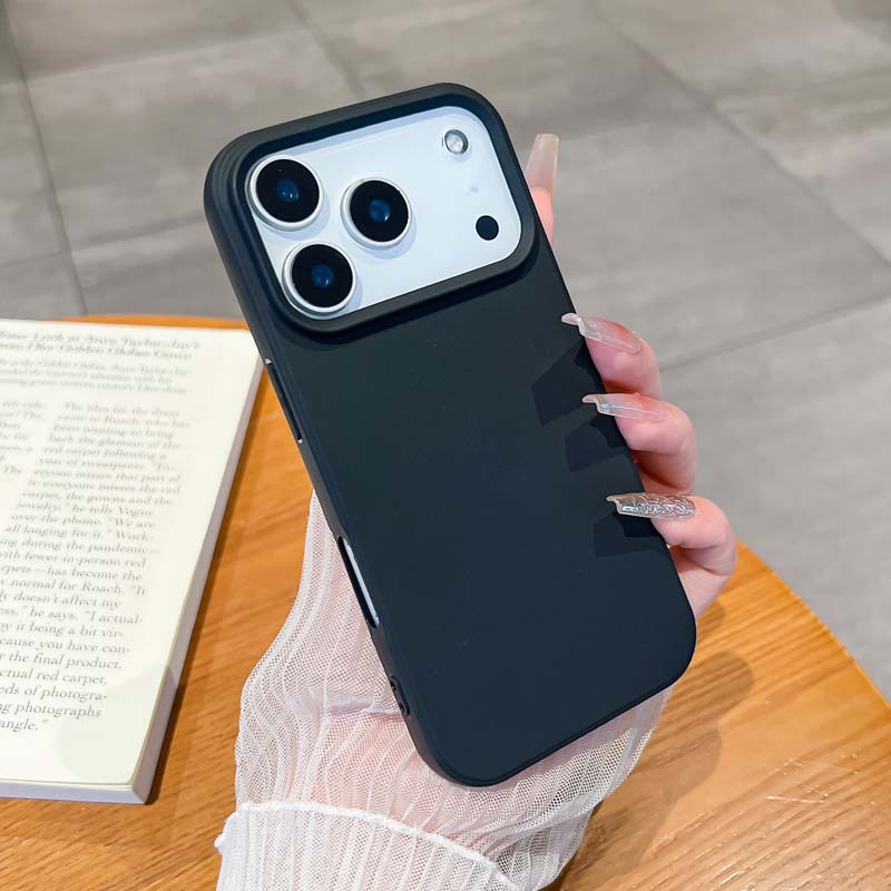 Роскошный матовый чехол из силикона TPU конфетного цвета с мягким на ощупь покрытием для IPhone 17 Air 16E 15 14 13 Pro Max, устойчивый к пятнам, противоударный чехол