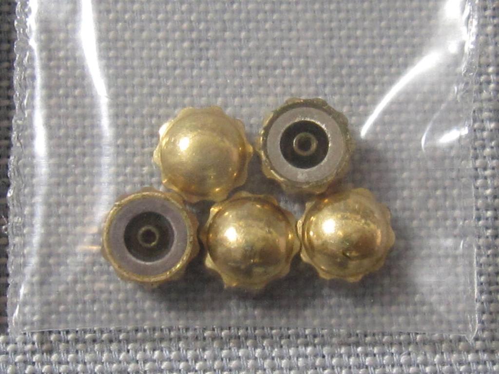 CITIZEN Part C 870 Autodate Gold Crown Set of 5 506-137 Seven, Monthly, etc