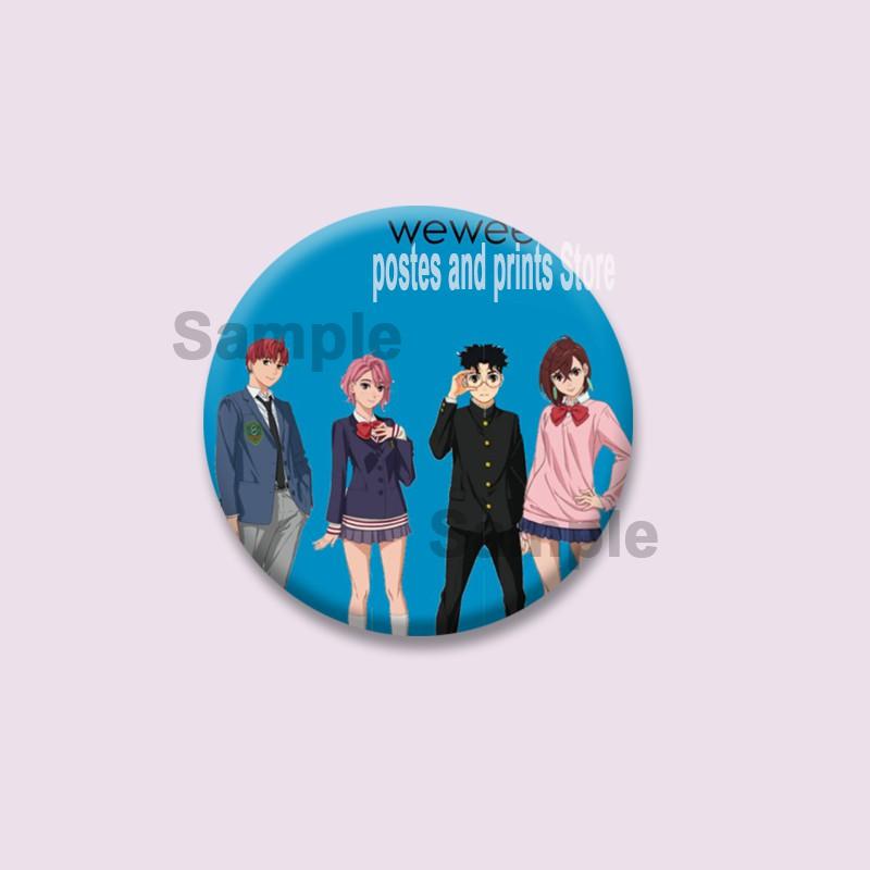 Creative Funny Weezer Pfp Lapel Pins Custom Cartoon Figure Icon Badge Handmade Snap-in Brooches for Backpack Clothes Decoration